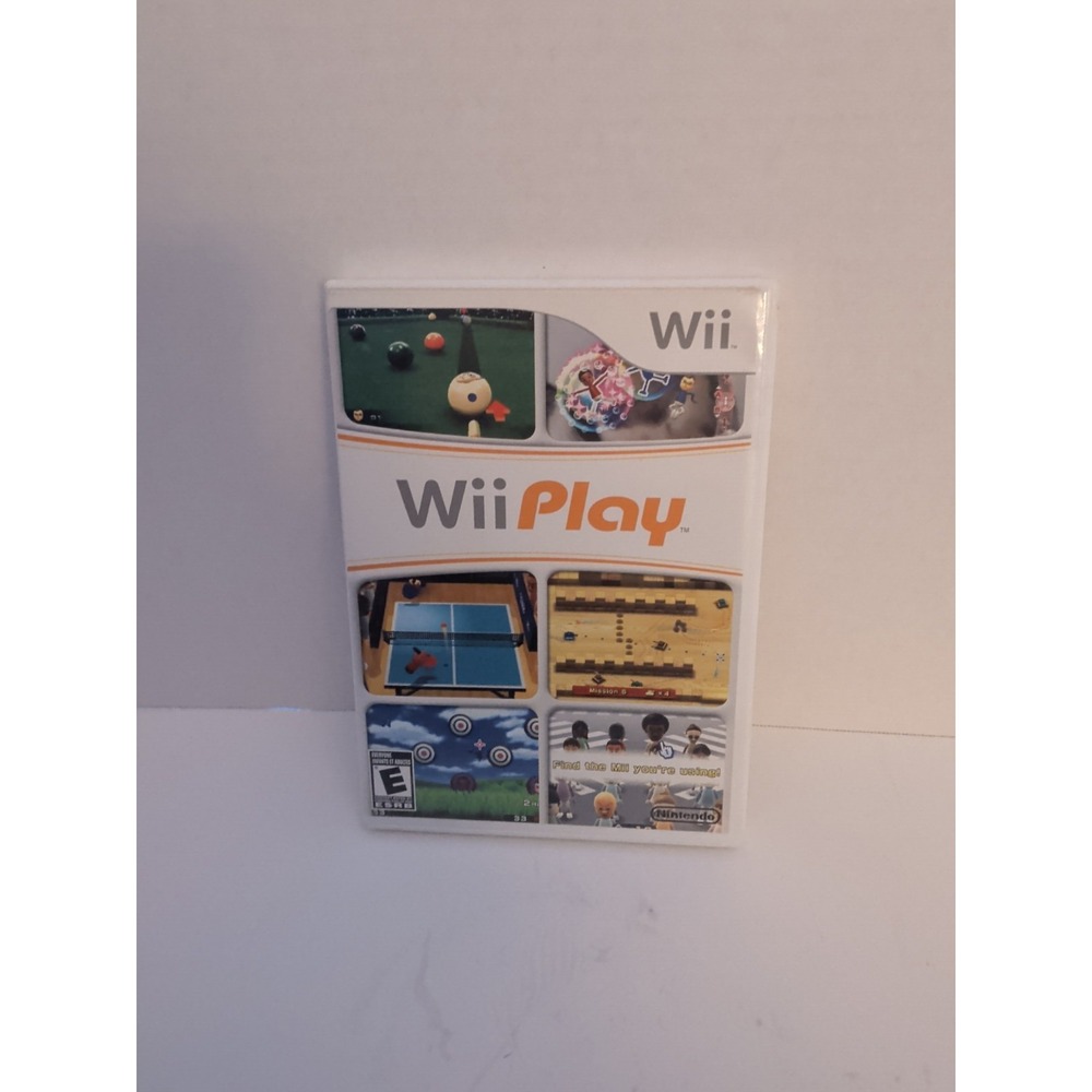 Wii Play Nintendo Wii Game CIB Complete with Manual RVL-P-RHAE-USZ